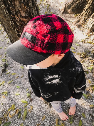 Phoenix Cap Co Buffalo Plaid Sherpa Hat, Phoenix Cap Co, Buffalo Plaid, Buffalo Plaid Sherpa, cf-size-infant-6m-2y, cf-type-hat, cf-vendor-phoenix-cap-co, Infant Hat, Phoenix Cap Co, Phoenix 