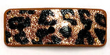 Bari Lynn Animal Print Snap Clip with Crystals, Bari Lynn, Animal Print Bari Lynn, Bari Lynn, Bari Lynn Animal Print Barrette with Crystals, Bari Lynn Animal Print Snap Clip, Bari Lynn Animal
