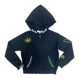 Central Park West Zeke Embroidered Hoodie - Black, Central Park West Kids, Central Park West Hoodie, Central Park West Kids, Central Parke West, cf-size-large-12, cf-size-xlarge-14-16, cf-typ
