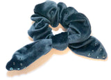 Bari Lynn Velour Scrunchie with Swarovski Crystals, Bari Lynn, Bari Lynn, Bari Lynn Hair Accessory, Bari Lynn Scrunchee, Bari Lynn Scrunchie, Bari Lynn Velour, Bari Lynn Velour Scrunchie with
