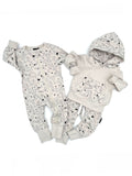 Little Bipsy Triangle Joggers - Almond, Little Bipsy Collection, CM22, JAN23, Little Bipsy, Little Bipsy Almond, Little Bipsy Collection, Little Bipsy Fall 2021, Little Bipsy Joggers, Little 