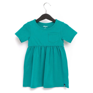 RAGS Essentials Short Sleeve with Chest Pocket Dress - Teal, RAGS, CM22, JAN23, MovingSummer2022, RAGS, RAGS Dress, RAGS Essentials Short Sleeve with Chest Pocket Dress, RAGS Girls, RAGS shor