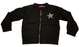 Sparkle by Stoopher Black Stars Bomber Jacket, Sparkle by Stoopher, Bomber Jacket, Els PW 5060, Jacket, Sparkle by Stoopher, Sparkle by Stoopher Black Stars Bomber Jacket, Sparkle by Stoopher