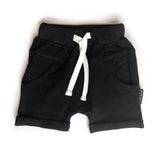 Little Bipsy Harem Shorts - Black, Little Bipsy Collection, cf-size-6-12-months, cf-type-shorts, cf-vendor-little-bipsy-collection, CM22, Gender Neutral, JAN23, LBSS22, Little Bipsy, Little B