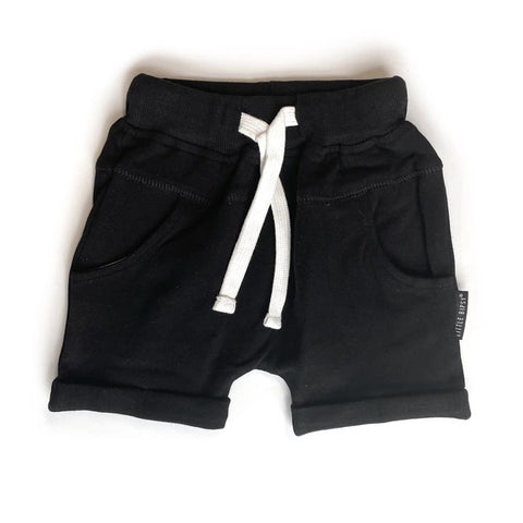 Little Bipsy Harem Shorts - Black, Little Bipsy Collection, cf-size-3t-4t, cf-size-6-12-months, cf-type-shorts, cf-vendor-little-bipsy-collection, CM22, Gender Neutral, JAN23, LBSS22, Little 