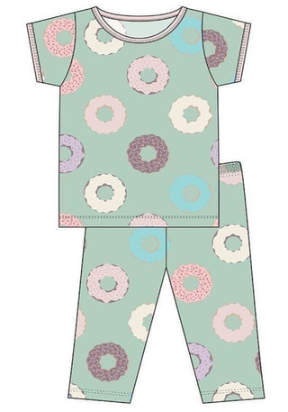 KicKee Pants Pistachio Donuts S/S Pajama Set, KicKee Pants, CM22, KicKee, KicKee Pants, KicKee Pants Culinary Arts, KicKEe Pants Pajama Set, KicKee Pants Pajama set with Pants, KicKee Pants S