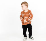 Little Bipsy Knit Sweater-Rust, Little Bipsy Collection, CM22, Cyber Monday, Els PW 5060, Els PW 8258, End of Year, End of Year Sale, JAN23, Little Bipsy, Little Bipsy Collection, Little Bips