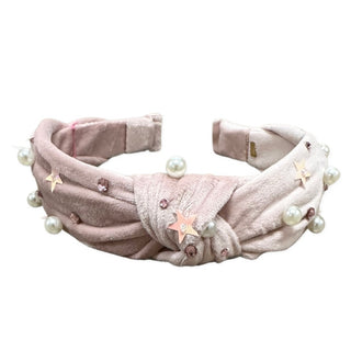 Bari Lynn Crystalized Velvet Pearl Stud Knot Headband, Bari Lynn, Bari Lynn, Bari Lynn Crystalized Velvet Pearl Stud Knot Headband, Bari Lynn Headband, Bari Lynn Headbands, Bari Lynn Twist Kn
