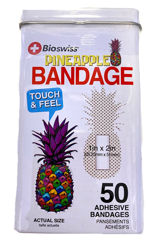Rainbow Pineapple Bandages, Watchitude, Bandages, Bandaid, Bandaids, Bio Swiss, EB Boy, EB Boys, EB Girls, Rainbow Pineapple Bandages, Stocking Stuffer, Stocking Stuffers, Watchitude, Watchit