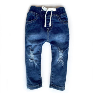 Little Bipsy Distressed Denim, Little Bipsy Collection, Black Denim, cf-size-0-3-months, cf-size-12-18-months, cf-size-18-24-months, cf-size-2t-3t, cf-size-3-6-months, cf-size-3t-4t, cf-size-
