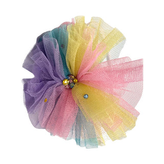 Bari Lynn Swarovski Crystal Tulle Flower Headband - Fairy, Bari Lynn, Bari Lynn, Bari Lynn Headband, Bari Lynn Headbands, Bari Lynn Swarovski Crystal Tulle Flower Headband, Headband, Tulle fl