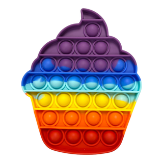 Pop It Fidget Toy - Rainbow Cupcake, Bari Lynn, Bari Lynn, Bari Lynn In N Out Fidget Toy, Bari Lynn Pop It, Bari Lynn Pop It Fidget Toy - Rainbow Cupcake, EB Boys, EB Girls, Fidget, Fidget to