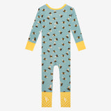 Posh Peanut Spring Bee Convertible One Piece, Posh Peanut, Convertible One Piece, Posh Peanut, Posh Peanut Convertible One Piece, PPSS23, Spring Bee, Footie - Basically Bows & Bowties