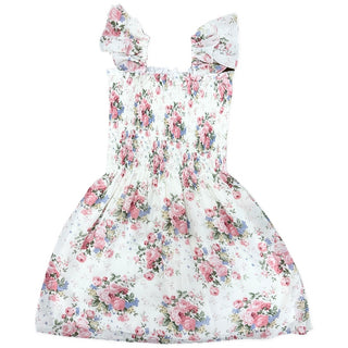 FBZ Cabbage Rose Dress, Flowers By Zoe, Cabbage Rose Dress, cf-size-6, cf-size-6x, cf-type-dresses, cf-vendor-flowers-by-zoe, Dress, Dresses, Dresses for Girls, Eyelet, FBZ, Flowers By Zoe, F