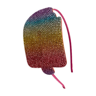 Bari Lynn Crystal Applique Headband - Ice Cream, Bari Lynn, Bari Lynn, Bari Lynn Crystal Applique Headband, Bari Lynn Headband, Bari Lynn Headbands, Headband, Ice Cream, Popsicle, Headband - 