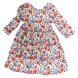 Mila & Rose Heartbreaker 3/4 Sleeve Pocket Twirl Dress, Mila & Rose, cf-size-2t, cf-size-3t, cf-size-4t, cf-type-dress, cf-vendor-mila-&-rose, Heartbreaker, Mila & Rose, Mila & Rose 3/4 Sleev