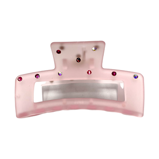 Bari Lynn Swarovski Crystal Frosted Rectangle Claw Clip - 4 Colors, Bari Lynn, Bari Lynn, Bari Lynn Claw Clip, Bari Lynn Hair Clip, Bari Lynn Swarovski Crystal Frosted Rectangle Claw Clip, Cl