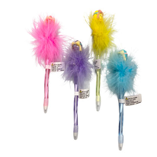 Happy Easter Egg Marabou Crystal Pen, J Enterprises, Arts & Crafts, cf-type-pen, cf-vendor-j-enterprises, Easter, Easter Egg Pen, EB Boy, EB Boys, EB Girls, Fluffy Pen, Gift, gifts for tweens