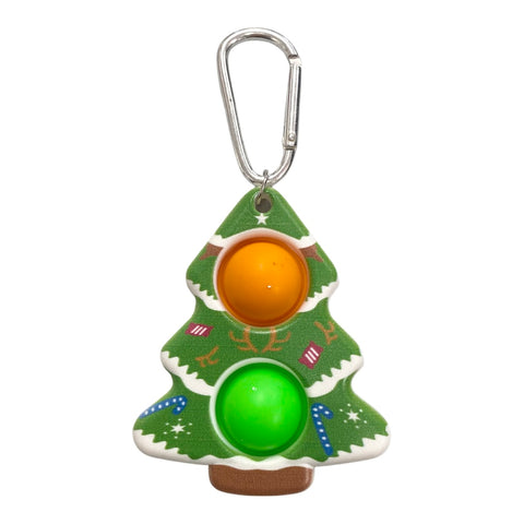 Pop It Fidget Toy Keychain - Christmas Tree, Bari Lynn, All Things Holiday, Bari Lynn, Bari Lynn Fidget Toy, Bari Lynn In N Out Fidget Toy, cf-type-toy, cf-vendor-bari-lynn, Christmas, Dimpl,