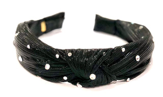 Bari Lynn Metallic Twist Knot Headband with Crystals, Bari Lynn, Bari Lynn, Bari Lynn Black, Bari Lynn Champagne, Bari Lynn Headband, Bari Lynn Headbands, Bari Lynn Metallic Shimmer, Bari Lyn