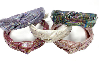 Bari Lynn Metallic Galaxy Twist Knot Headband with Crystals, Bari Lynn, Bari Lynn, Bari Lynn Galaxy Twist Knot Headband with Crystals, Bari Lynn Headband, Bari Lynn Headbands, Bari Lynn Metal