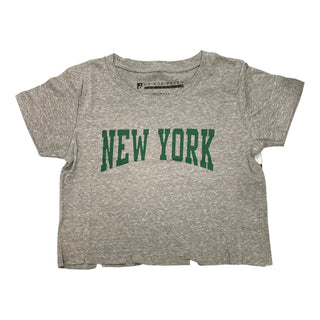 Prince Peter Tween New York Crop Tee, Prince Peter Collection, Crop Tee, Distressed, Distressed Crop Tee, Prince Peter, Prince Peter Collection, Prince Peter Collection New York, Prince Peter