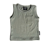 Little Bipsy Ribbed Tank - Fern, Little Bipsy Collection, cf-size-5t-6t, cf-type-tank, cf-vendor-little-bipsy-collection, CM22, JAN23, LBSS22, Little Bipsy, Little Bipsy Fern, Little Bipsy Ri