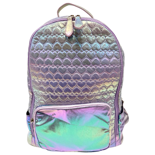 Bari Lynn Lilac Embossed Heart Backpack, Bari Lynn, Back Pack, Back to School, Backpack, Backpacks, Bari Lynn, Bari Lynn Back Pack, Bari Lynn Backpack, Bari Lynn Backpacks, Bari Lynn Heart Ba