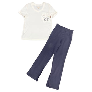 Paper Flower Split Front Bell Legging, Paper Flower, cf-size-medium-10, cf-size-xlarge-14, cf-type-pants, cf-vendor-paper-flower, CM22, JAN23, Paper Flower, Paper Flower Split Front Bell Legg