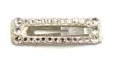 Bari Lynn Swarovski Crystal Snap Clip, Bari Lynn, Bari Lynn, Bari Lynn Aurora Borealis Swarovski Crystal Snap Clip, Bari Lynn Barrette, Bari Lynn Barrettes, Bari Lynn Clear Swarovski Crystal 