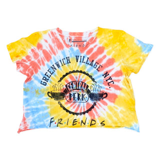 Prince Peter Juniors F.R.I.E.N.D.S. Greenwich Village Distressed Crop Tee, Prince Peter Collection, Distressed, Distressed Crop Tee, Friends, Friends Tee, Juniors, Prince Peter, Prince Peter 