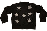 Sparkle by Stoopher Black Stars Bomber Jacket, Sparkle by Stoopher, Bomber Jacket, Els PW 5060, Jacket, Sparkle by Stoopher, Sparkle by Stoopher Black Stars Bomber Jacket, Sparkle by Stoopher