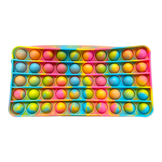 Pop It Pencil Case - Neon Rainbow Tie Dye, Bari Lynn, Back to School, Bari Lynn, Bari Lynn Fidget Toy, Bari Lynn In N Out Fidget Toy, Bari Lynn Pop It Pencil Case, Dimpl, EB Boys, EB Girls, F