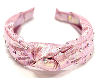 Bari Lynn Metallic Galaxy Twist Knot Headband with Crystals, Bari Lynn, Bari Lynn, Bari Lynn Galaxy Twist Knot Headband with Crystals, Bari Lynn Headband, Bari Lynn Headbands, Bari Lynn Metal