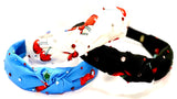 Bari Lynn Cherries Printed Twist Knot Headband with Crystals, Bari Lynn, Bari Lynn, Bari Lynn Headband, Bari Lynn Headbands, Bari Lynn Twist Knot Headband with Crystall, Bari Lynn Twist Knot 