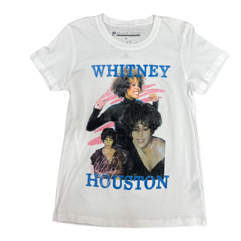 Prince Peter Juniors Whitney Houston Collage T-Shirt, Prince Peter Collection, cf-size-medium-w-4-6, cf-size-xsmall-tw-12-14-w-0-2, cf-type-tee, cf-vendor-prince-peter-collection, Juniors, Pr