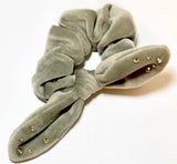 Bari Lynn Velour Scrunchie with Swarovski Crystals, Bari Lynn, Bari Lynn, Bari Lynn Hair Accessory, Bari Lynn Scrunchee, Bari Lynn Scrunchie, Bari Lynn Velour, Bari Lynn Velour Scrunchie with