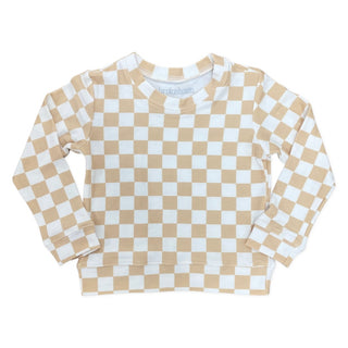 Brokedown Clothing Kid's Rust Check Sweatshirt, Brokedown Clothing, Brokedown Clothing, Brokedown Clothing Back To School, Brokedown Clothing Kid's Sweatshirt, Brokedown Clothing Rust Check, 