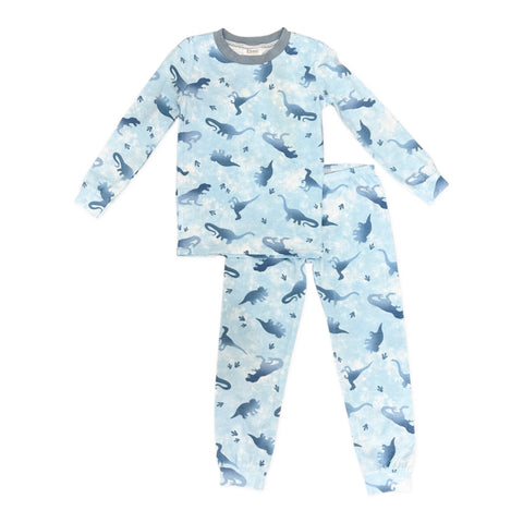 Esme Ombre Dinosaur L/S Pajama Set, Esme, Boys Pajamas, cf-size-3, cf-size-7, cf-type-pajama-set, cf-vendor-esme, Dino, Dinos, Dinosaur, Dinosaurs, Esme Boy, Esme Boy Pajamas, Esme Boys, Esme