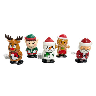 Jolly Walkers Holiday Wind Up Toy, Two's Company, All Things Holiday, cf-type-toy, cf-vendor-twos-company, Christmas, Christmas Toy, Cupcakes & Cartwheels, Stocking Stuffer, Stocking Stuffers