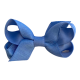 Tiny Overlay Grosgrain Bow on Clippie (30+ Colors), Wee Ones, cf-size-antique-white, cf-size-aqua, cf-size-black, cf-size-blue, cf-size-blue-vapor, cf-size-coral, cf-size-french-blue, cf-size