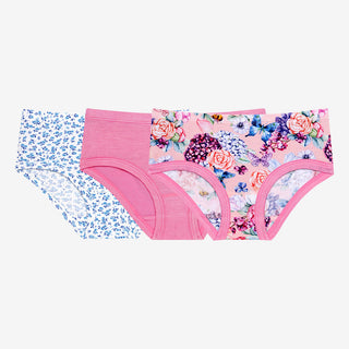 Posh Peanut Lyric Girls 3pc Brief Set, Posh Peanut, cf-size-2xs-2-3, cf-type-girls-underwear, cf-vendor-posh-peanut, Girls Underwear, Lyric, Posh Peanut, Posh Peanut Underwear, PPSS23, Girls 