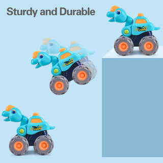 iPlay iLearn Dinosaur Truck Toys - Pull Back Dino Cars, iPlay, iLearn, Dinosaur, Dinosaur Toy, Dinosaur Truck Toys, Dinosaurs, iPlay iLearn, iPlay iLearn Dinosaur Truck Toys, Pull Back Dino C
