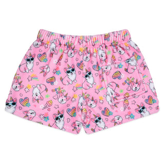 Iscream Corgicorn Plush Shorts, Iscream, cf-size-large-14, cf-type-plush-shorts, cf-vendor-iscream, Corgicorn, Fleece Shorts, Gifts for Tween, Girls Sleep Shorts, iscream, Iscream Corgicorn, 