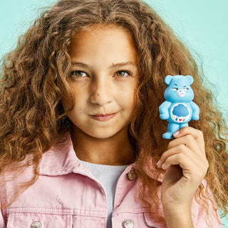 Iscream Grumpy Bear stress ball, soft squishy stress reliever featuring a grumpy bear design, perfect for stress relief and relaxation.
