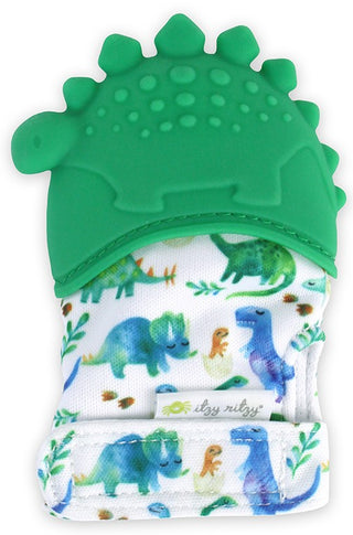 Itzy Ritzy Teething Mitt - Dinosaur, Itzy Ritzy, Cyber Monday, Dino, Dinosaur, Dinosaur Teether, Dinosaur Teething Mitt, Itzy Ritzy, Itzy Ritzy Dino, Itzy Ritzy Dinosaur, Itzy Ritzy Dinosaur 