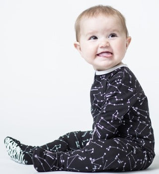 Peregrine Kidswear Constellations Footie, Peregrine Kidswear, Black Friday, CM22, Constellations, Cyber Monday, Els PW 5060, Els PW 8258, End of Year, End of Year Sale, Footed Sleeper, Footie