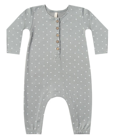 Quincy Mae Long Sleeve Jumpsuit-Dusty Blue, Quincy Mae, Dress, Els PW 5060, Els PW 8258, End of Year, End of Year Sale, Quincy Mae, Quincy Mae AW19, Quincy Mae Dusty Blue, Quincy Mae Jumpsuit