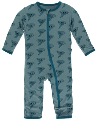 KicKee Pants Dusty Sky Happy Tornado Coverall with Zipper, KicKee Pants, Black Friday, CM22, Coverall, Coverall with Zipper, Cyber Monday, Dusty Sky Happy Tornado, Els PW 8258, End of Year, E