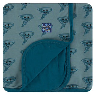 KicKee Pants Dusty Sky Happy Tornado Stroller Blanket, KicKee Pants, Black Friday, CM22, Cyber Monday, Els PW 8258, End of Year, End of Year Sale, Happy Tornado, KicKee, KicKee Pants, KicKee 